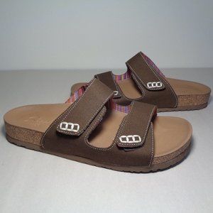 Skechers Size 7 M GRANOLA RELAXED FIT Chocolate Sandals New Women's Shoes